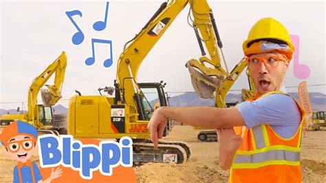 i m an excavator|i'm an excavated by blippi.